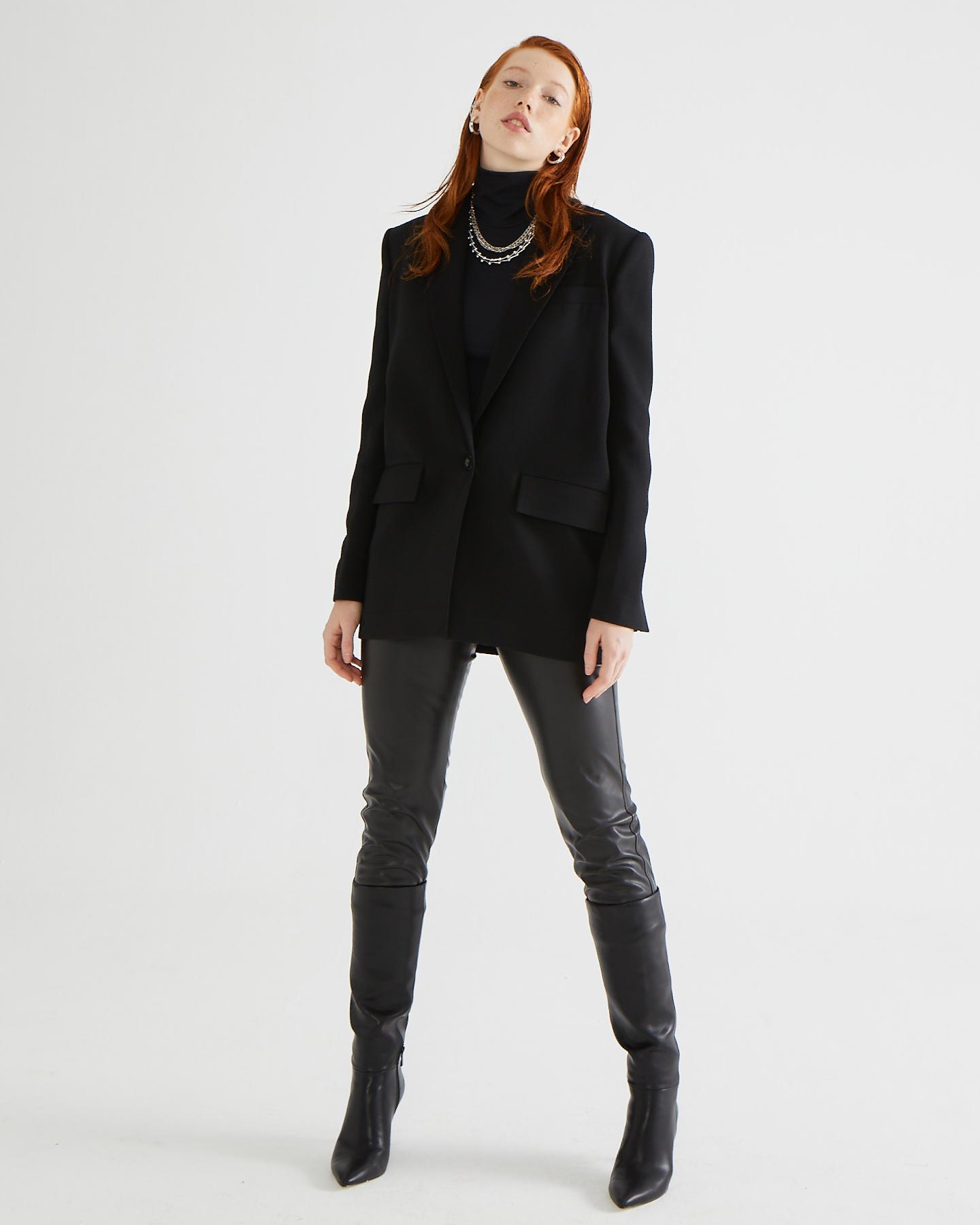 Siyah Blazer Ceket