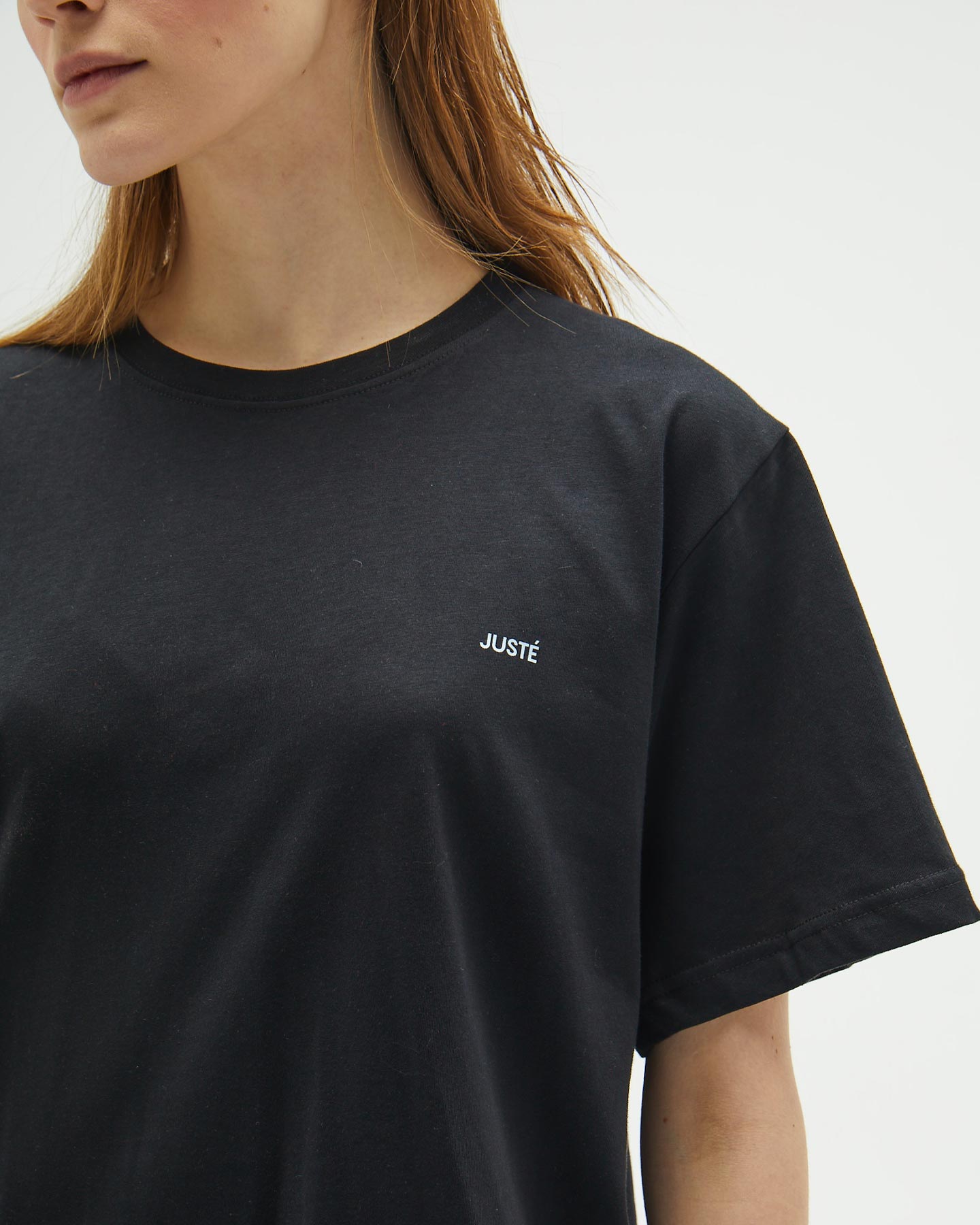 Siyah Oversize Uzun Unisex T-shirt