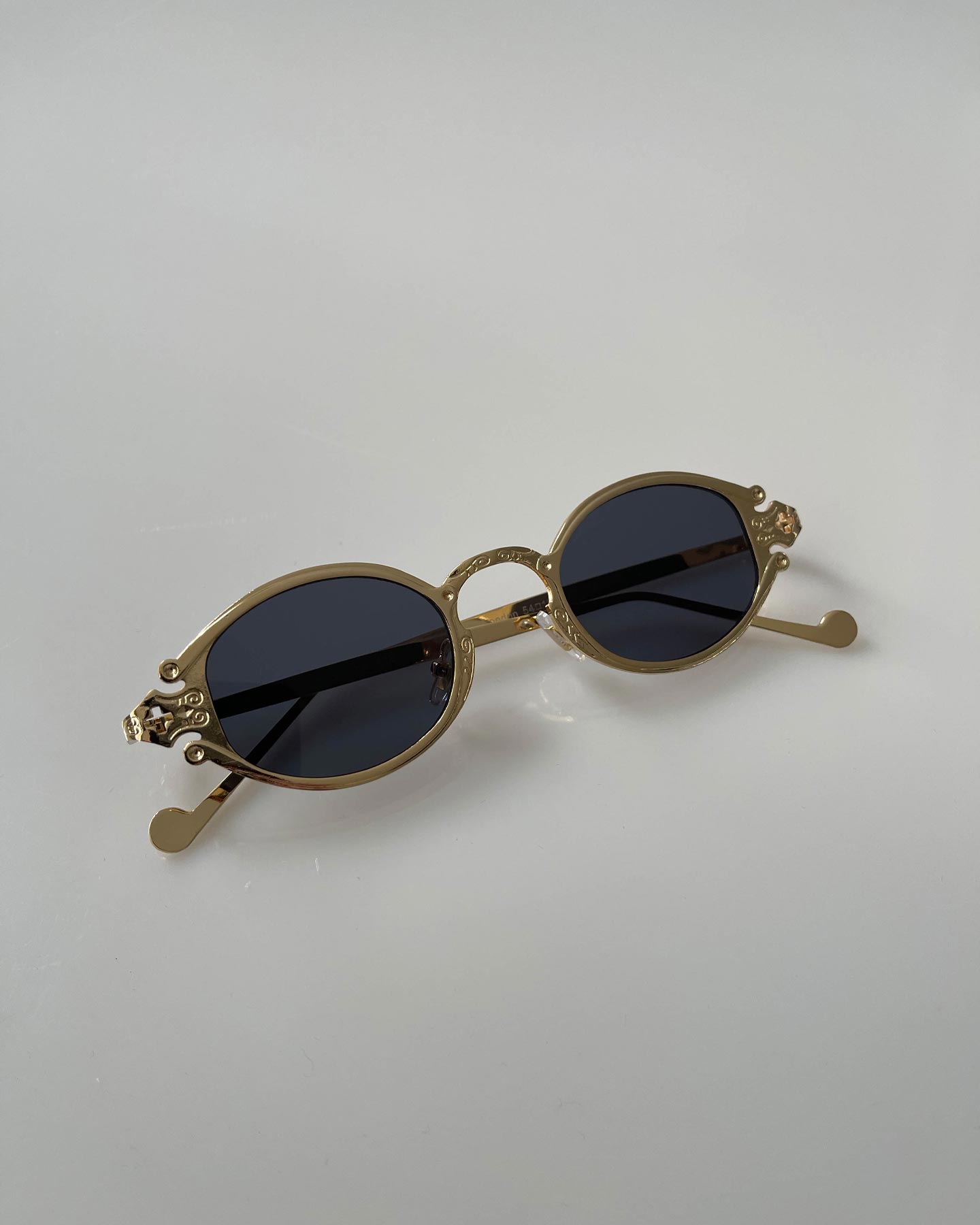 Vintage Gold Siyah Güneş Gözlüğü